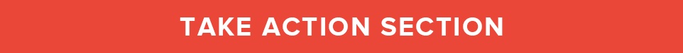 a red background with white text
