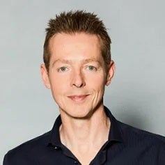 a man with short hair