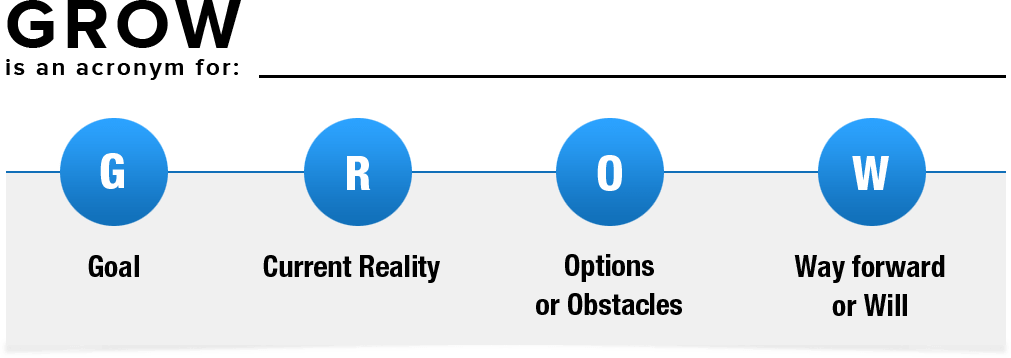 the GROW coaching model for high-performance coaches