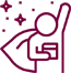 a purple and pink background