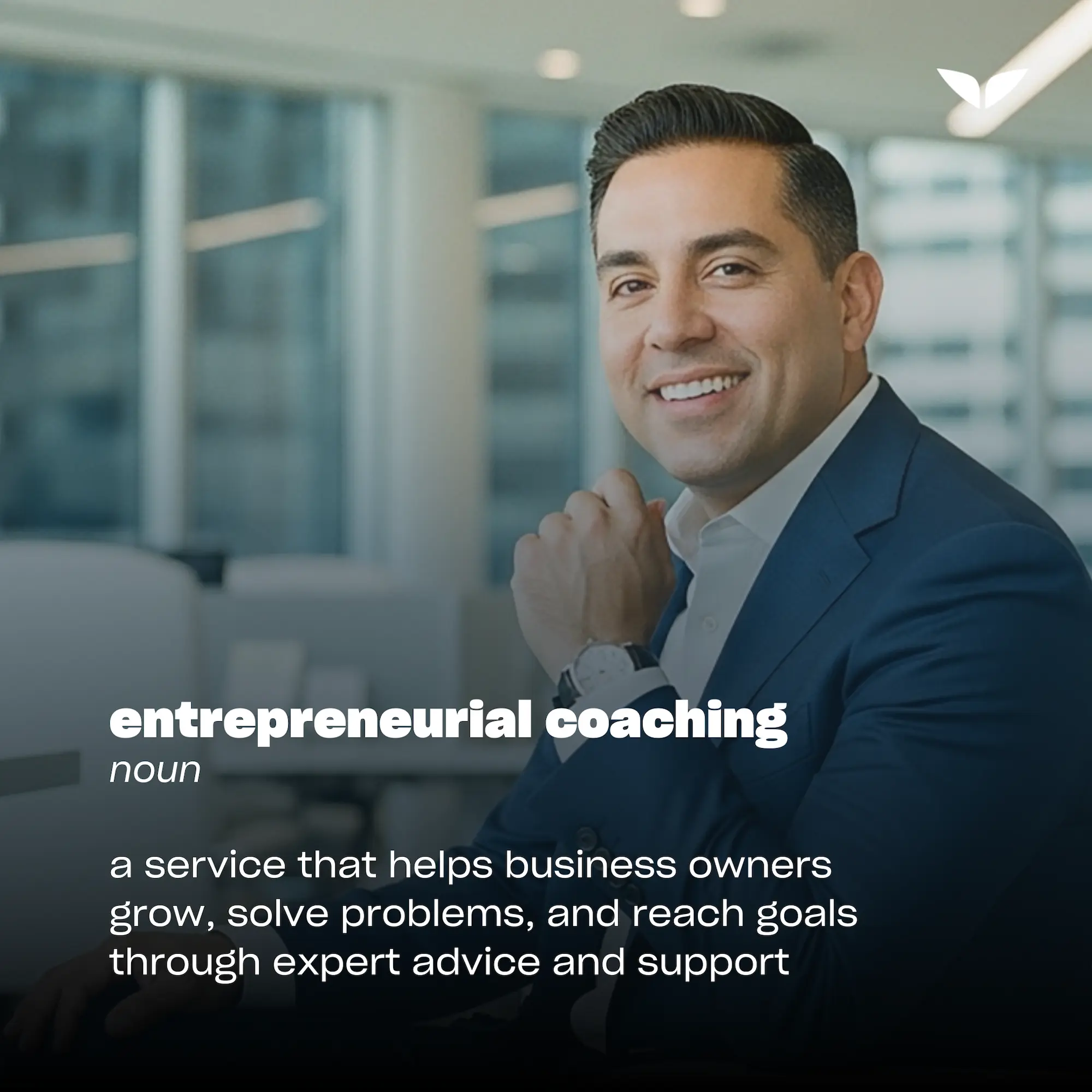 Entrepreneurial coaching definition
