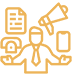 Market yourself icon Market yourself icon