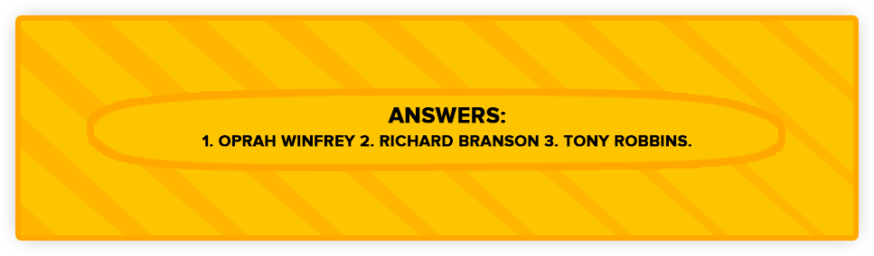personal branding quiz results