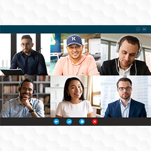 recorded coaching call a group of people